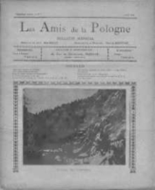 Amis de la Pologne, les. Bulletin bi-mensuel 1925, Nr 4