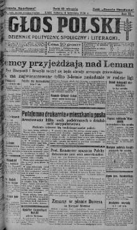 Głos Polski : dziennik polityczny, społeczny i literacki 4 wrzesień 1926 nr 243