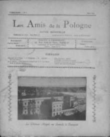 Amis de la Pologne, les. Bulletin bi-mensuel 1926, Nr 3