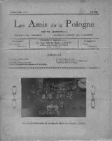 Amis de la Pologne, les. Bulletin bi-mensuel 1926, Nr 4