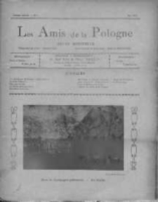 Amis de la Pologne, les. Bulletin bi-mensuel 1926, Nr 5