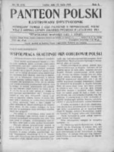 Panteon Polski. Ilustrowany dwutygodnik poświęcony pamięci i czci poległych o niepodległość Polski wraz z kroniką czynów żołnierza polskiego w latach 1914-1921 1925, Nr 10