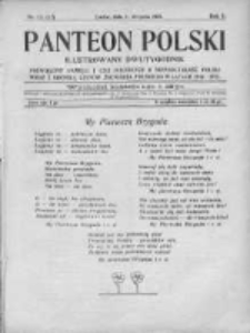 Panteon Polski. Ilustrowany dwutygodnik poświęcony pamięci i czci poległych o niepodległość Polski wraz z kroniką czynów żołnierza polskiego w latach 1914-1921 1925, Nr 13