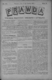 Prawda. Tygodnik polityczny, społeczny i literacki 1890, Nr 50