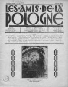 Amis de la Pologne, les. Bulletin bi-mensuel 1932, Nr 2