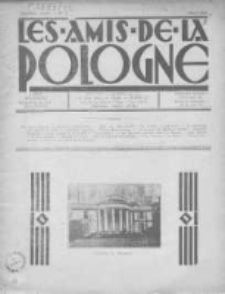 Amis de la Pologne, les. Bulletin bi-mensuel 1932, Nr 3