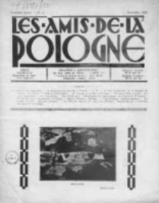 Amis de la Pologne, les. Bulletin bi-mensuel 1933, Nr 11