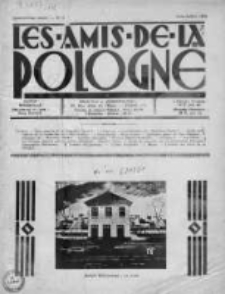 Amis de la Pologne, les. Bulletin bi-mensuel 1934, Nr 6