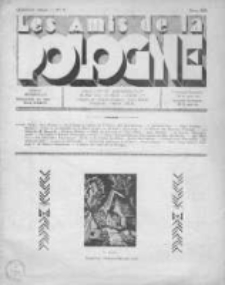 Amis de la Pologne, les. Bulletin bi-mensuel 1935, Nr 3