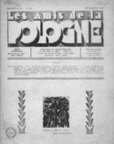 Amis de la Pologne, les. Bulletin bi-mensuel 1935, Nr 8/9