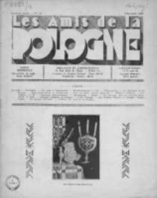 Amis de la Pologne, les. Bulletin bi-mensuel 1936, Nr 12