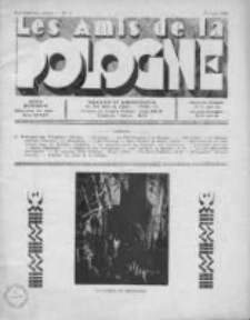 Amis de la Pologne, les. Bulletin bi-mensuel 1937, Nr 2