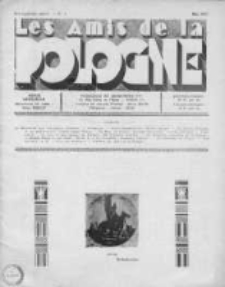 Amis de la Pologne, les. Bulletin bi-mensuel 1937, Nr 5
