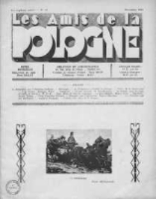 Amis de la Pologne, les. Bulletin bi-mensuel 1937, Nr 11
