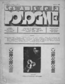 Amis de la Pologne, les. Bulletin bi-mensuel 1938, Nr 2