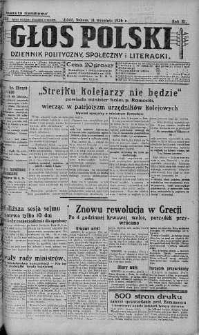 Głos Polski : dziennik polityczny, społeczny i literacki 11 wrzesień 1926 nr 250