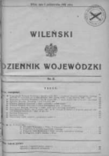 Wileński Dziennik Wojewódzki 1932, Nr 8