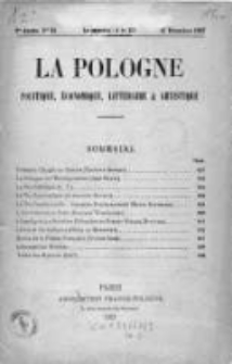 La Pologne : Politique, Economique, Litteraire et Artistique 1927 An. 8, Nr 24