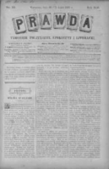 Prawda. Tygodnik polityczny, społeczny i literacki 1893, Nr 30