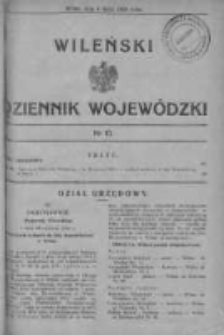 Wileński Dziennik Wojewódzki 1934, Nr 10