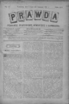 Prawda. Tygodnik polityczny, społeczny i literacki 1894, Nr 27