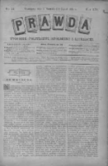 Prawda. Tygodnik polityczny, społeczny i literacki 1894, Nr 32