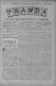 Prawda. Tygodnik polityczny, społeczny i literacki 1894, Nr 35