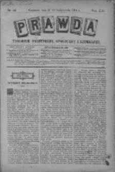 Prawda. Tygodnik polityczny, społeczny i literacki 1894, Nr 42