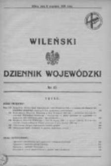 Wileński Dziennik Wojewódzki 1938, Nr 10
