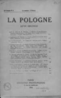 La Pologne : Politique, Economique, Litteraire et Artistique 1934 An. 15, Nr 5