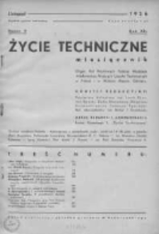 Życie Techniczne 1936, Nr 9