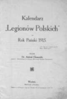 Kalendarz "Legionów Polskich" na Rok Pański 1915
