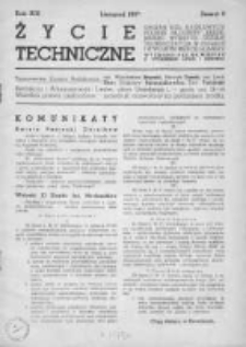 Życie Techniczne 1937, Nr 9