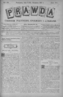Prawda. Tygodnik polityczny, społeczny i literacki 1895, Nr 38