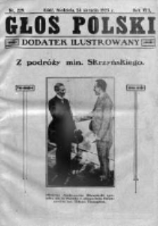 Głos Polski. Dodatek ilustrowany 1925, Nr 229