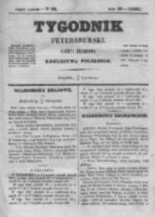 Tygodnik Petersburski : Gazeta urzędowa Królestwa Polskiego 1848, R. 19, Cz. 38, Nr 86