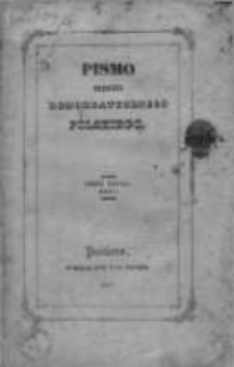 Pismo Towarzystwa Demokratycznego Polskiego 1840/41