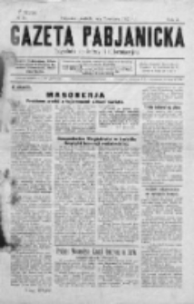 Gazeta Pabjanicka : tygodnik polityczny, społeczny i informacyjny 1927, R. 2, Nr 32