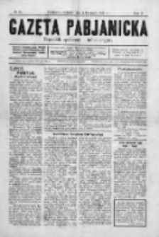 Gazeta Pabjanicka : tygodnik polityczny, społeczny i informacyjny 1927, R. 2, Nr 45