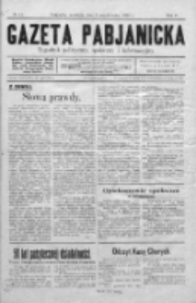 Gazeta Pabjanicka : tygodnik polityczny, społeczny i informacyjny 1929, R. 4, Nr 41