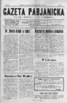 Gazeta Pabjanicka : tygodnik polityczny, społeczny i informacyjny 1929, R. 4, Nr 53