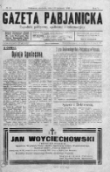 Gazeta Pabjanicka : tygodnik polityczny, społeczny i informacyjny 1930, R. 5, Nr 15