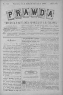 Prawda. Tygodnik polityczny, społeczny i literacki 1896, Nr 50