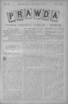 Prawda. Tygodnik polityczny, społeczny i literacki 1897, Nr 35