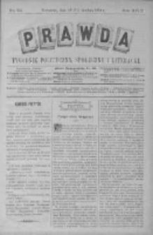 Prawda. Tygodnik polityczny, społeczny i literacki 1898, Nr 53