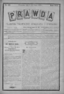 Prawda. Tygodnik polityczny, społeczny i literacki 1899, Nr 28