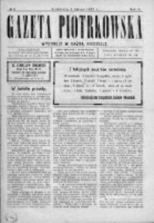 Gazeta Piotrkowska 1922, Nr 6