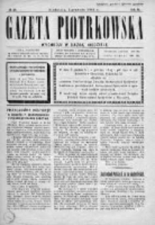 Gazeta Piotrkowska 1922, Nr 49