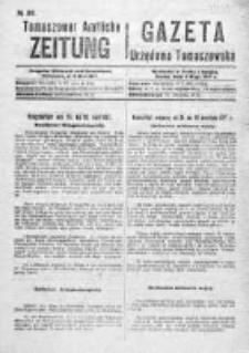 Gazeta Urzędowa Tomaszowska 1917, Nr 36