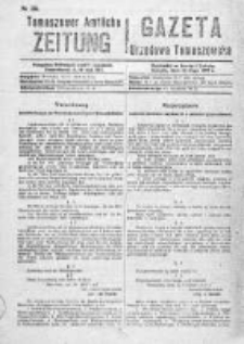 Gazeta Urzędowa Tomaszowska 1917, Nr 39